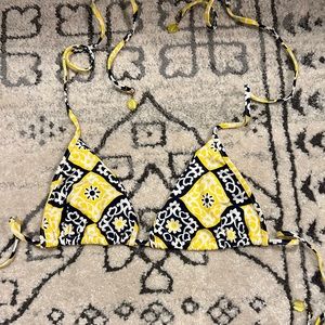 Milly triangle bikini top